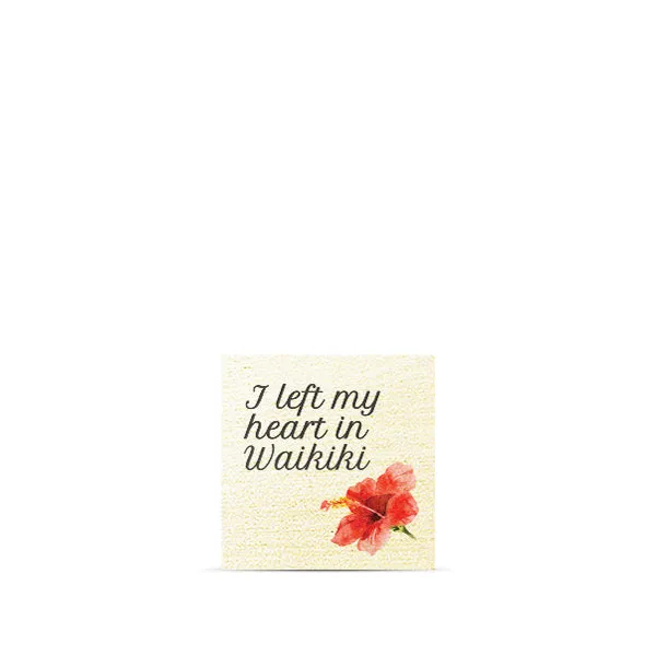 I Left My (heart) In Waikiki Magnet