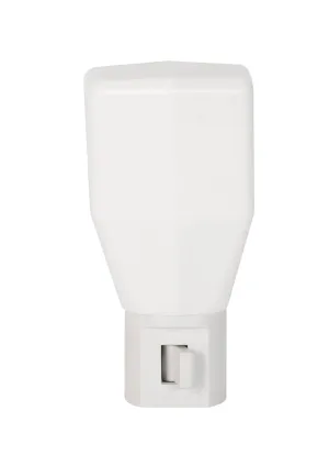 Incandescent Manual On/Off Night Light – White